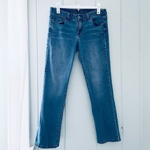 Calvin Klein Straight-Leg Jeans / 10